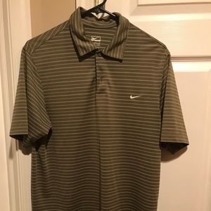 Men's small dry fit Nike golf shirt